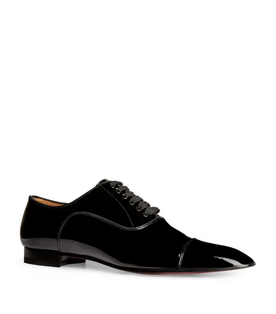 商品Christian Louboutin|Greggo Patent Oxford Shoes,价格¥7593,第1张图片