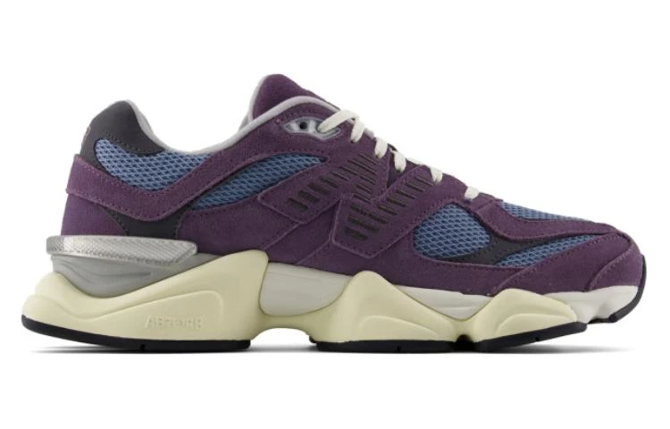 商品[国内直发] New Balance|NB 9060 时尚 网布减震 低帮 休闲跑步鞋 男女同款 紫蓝灰,价格¥774,第3张图片详细描述