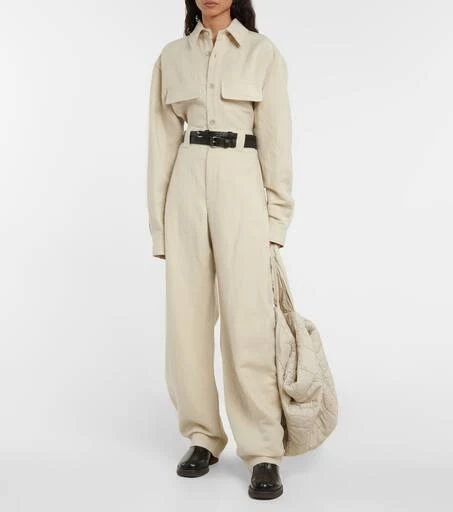 商品Lemaire|Linen and wool shirt,价格¥3714,第2张图片详细描述