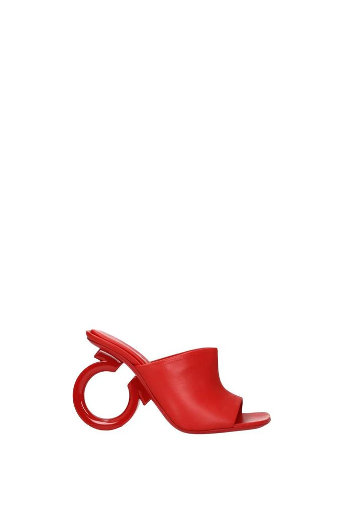 商品Salvatore Ferragamo|Sandals Leather Red Flame,价格¥6266,第1张图片