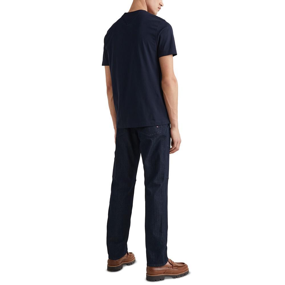 商品Tommy Hilfiger|Men's Outline Linear Flag T-Shirt,价格¥350,第4张图片详细描述