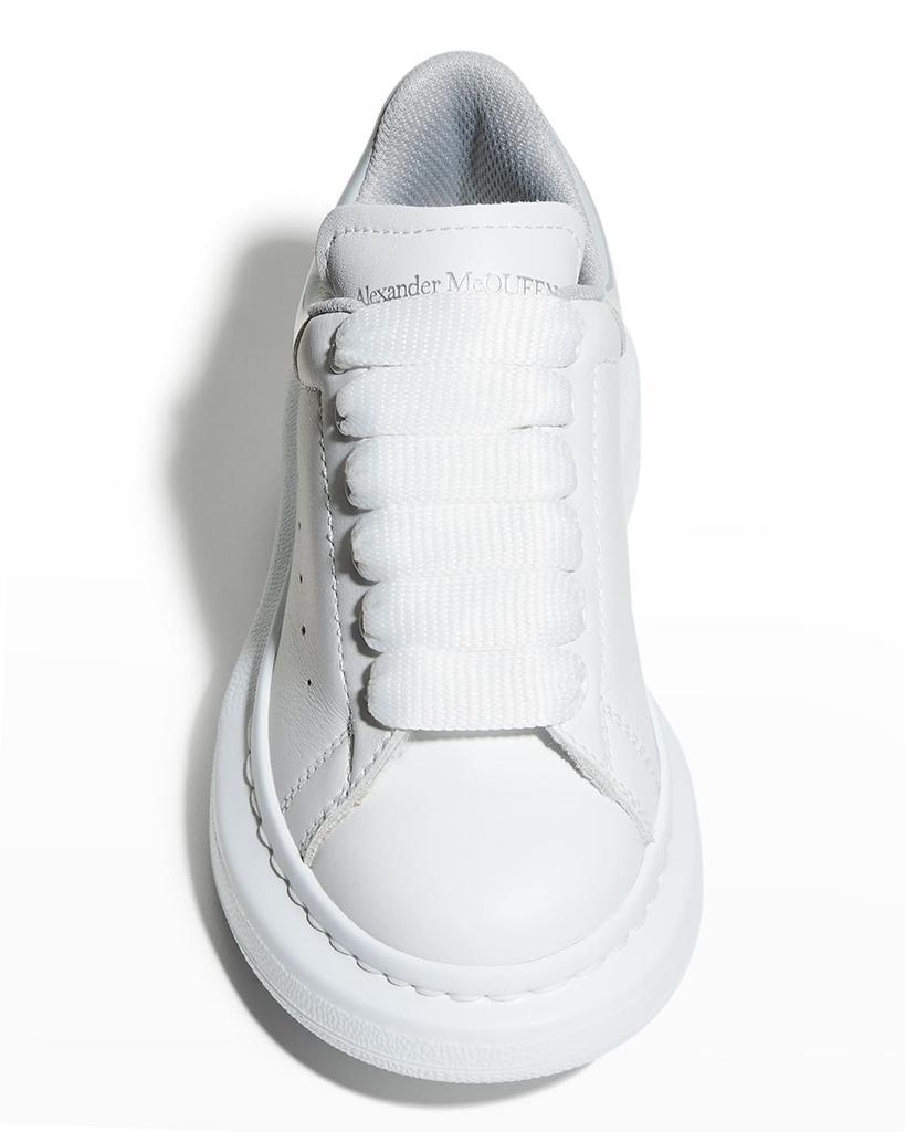 商品Alexander McQueen|Kid's Oversized Leather Sneakers, Toddler/Kids,价格¥2342,第7张图片详细描述