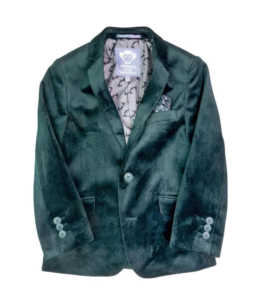 商品Appaman|Suit Velvet Blazer (Toddler/Little Kids/Big Kids),价格¥584,第1张图片