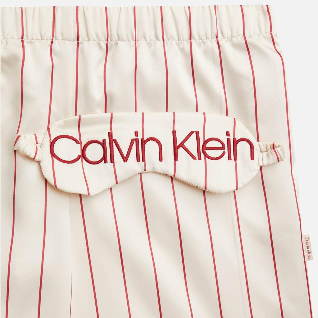 Calvin Klein Striped Satin Pyjama Set商品第4张图片规格展示