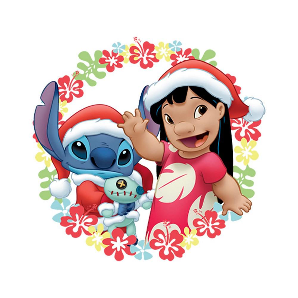 Girl's Lilo & Stitch Christmas Greetings  Child T-Shirt商品第3张图片规格展示