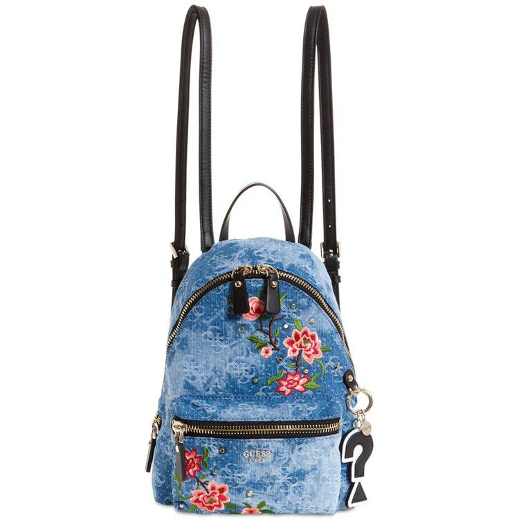 商品GUESS|Cool School Denim Small Backpack,价格¥423,第1张图片
