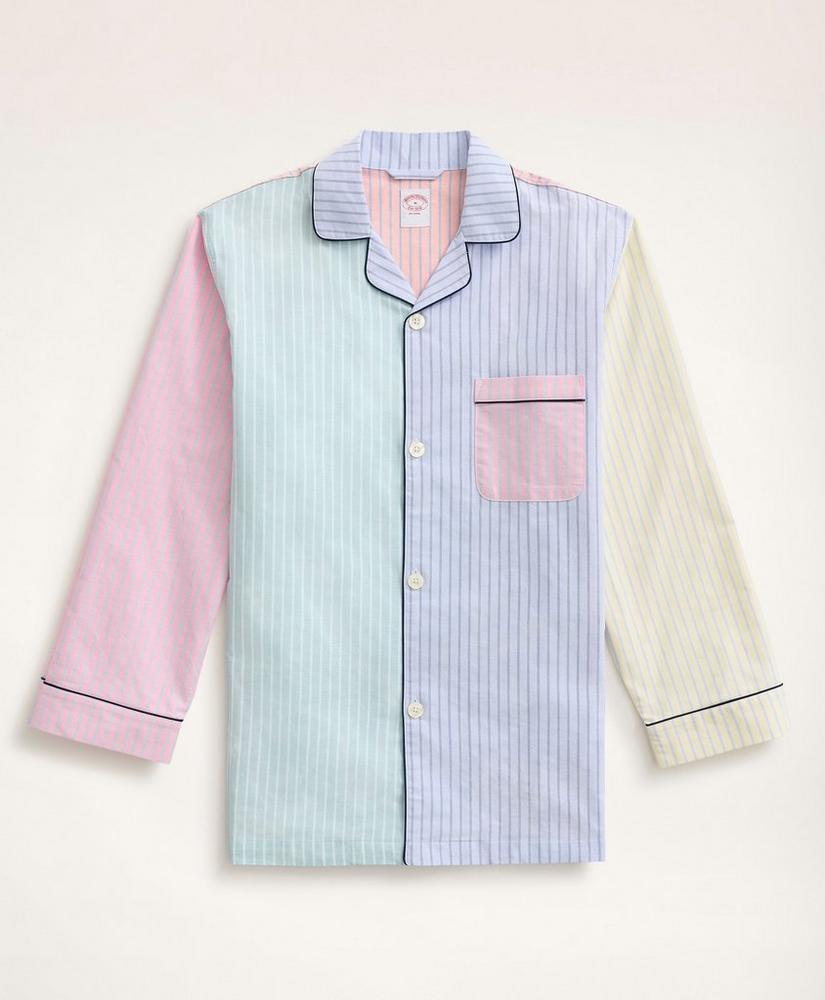 Cotton Fun Stripe Pajamas商品第1张图片规格展示