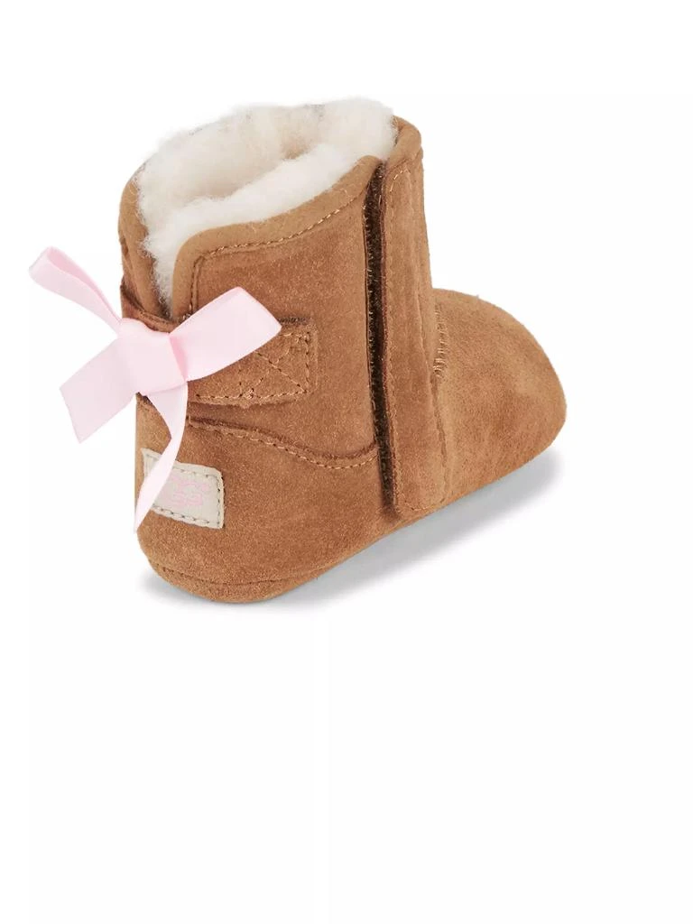 商品UGG|Baby Girl's Jesse Bow II Suede Booties,价格¥411,第2张图片详细描述