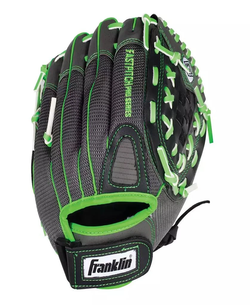 商品Franklin|11.0" Mesh Pvc Windmill Series Left Handed Thrower Softball Glove,价格¥263,第2张图片详细描述