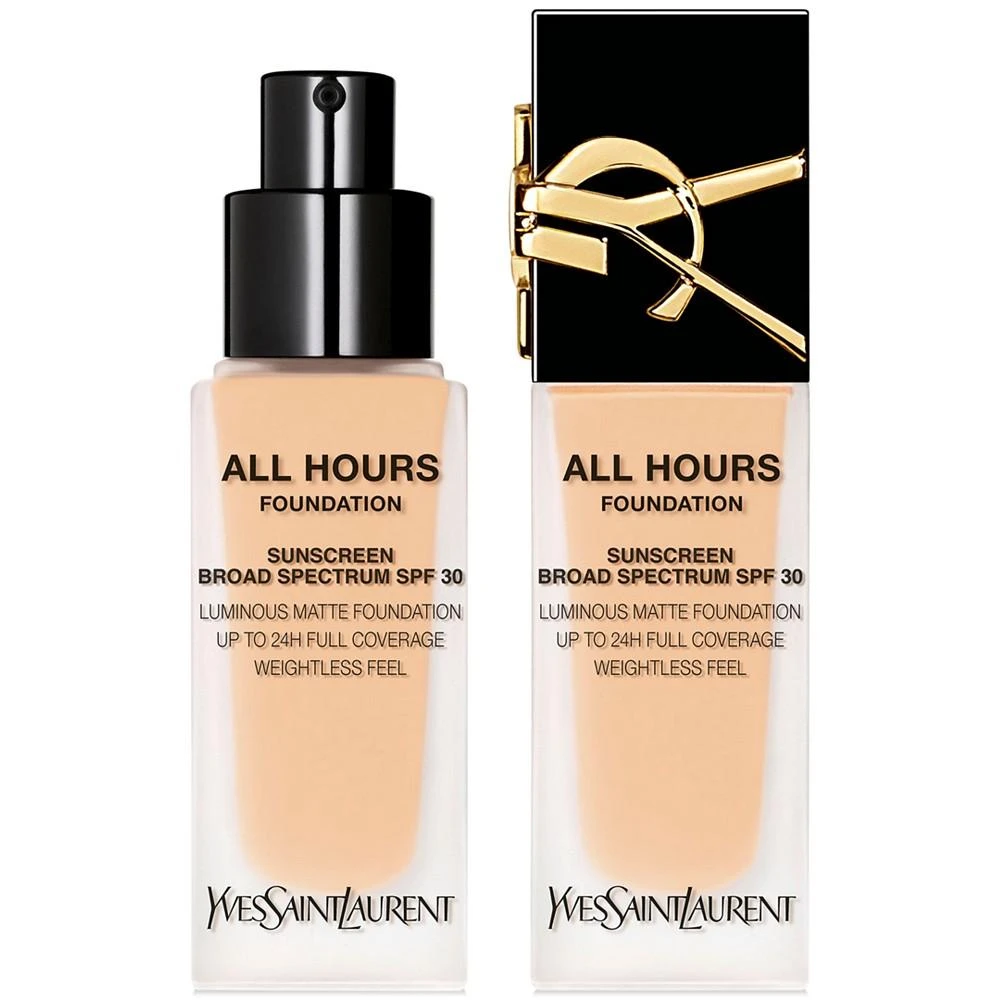 商品Yves Saint Laurent|All Hours Luminous Matte Foundation SPF 30,价格¥457,第1张图片