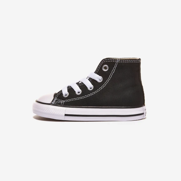 商品Converse|【Brilliant|包邮包税】匡威 Chuck Taylor All Star HI 儿童  运动鞋 帆布鞋  7J231C BLACK,价格¥322,第1张图片