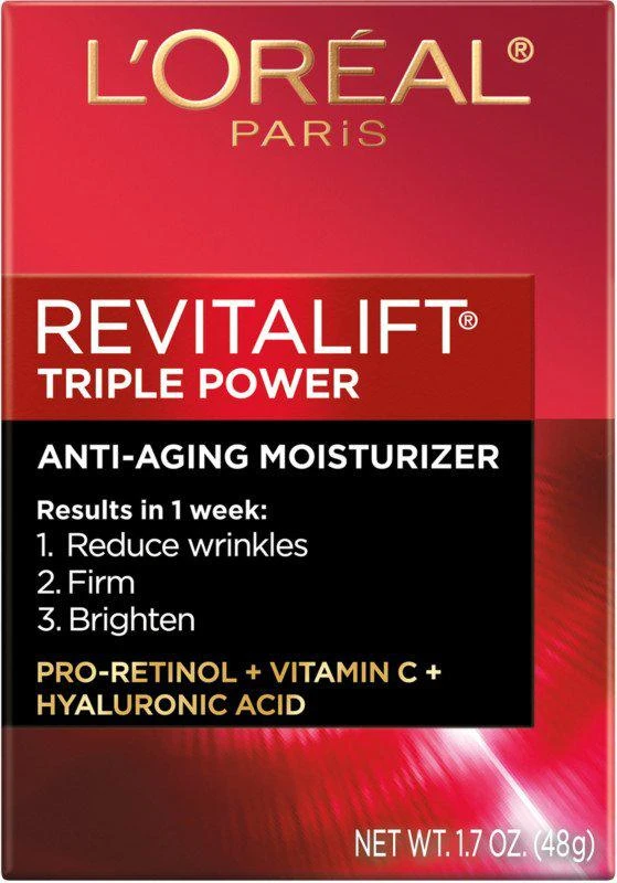 商品L'Oreal Paris|Revitalift Triple Power Intensive Anti-Aging Day Cream Moisturizer,价格¥207,第2张图片详细描述