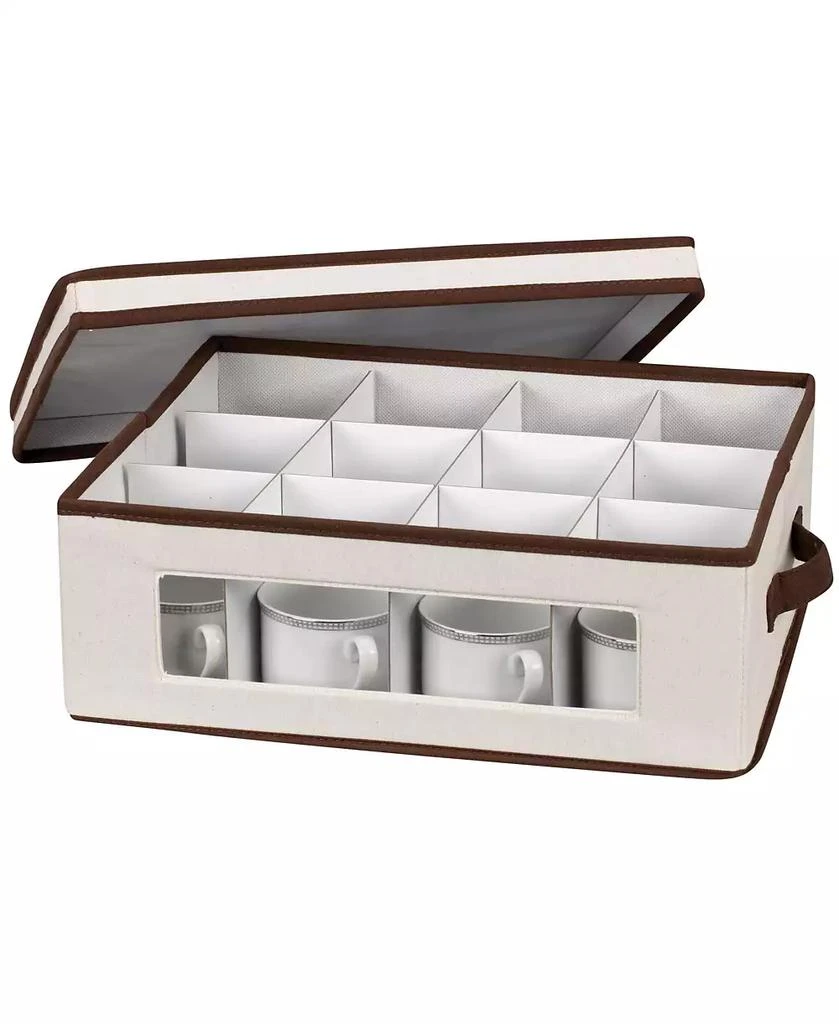 Holiday 12 Compartments China Cup Storage Box 商品