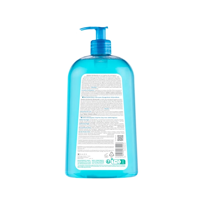 Bioderma贝德玛赋妍温和沐浴露1000ml 改善鸡皮温和肌肤 商品