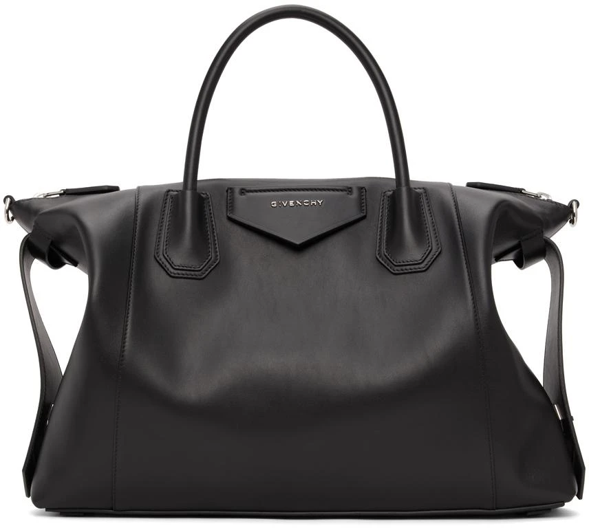 商品Givenchy|Black Medium Antigona Soft Bag,价格¥14640,第2张图片详细描述