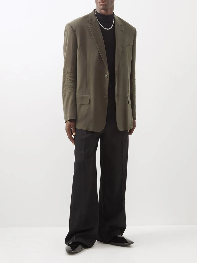商品Balenciaga|Single-breasted technical-blend jacket,价格¥10701,第2张图片详细描述