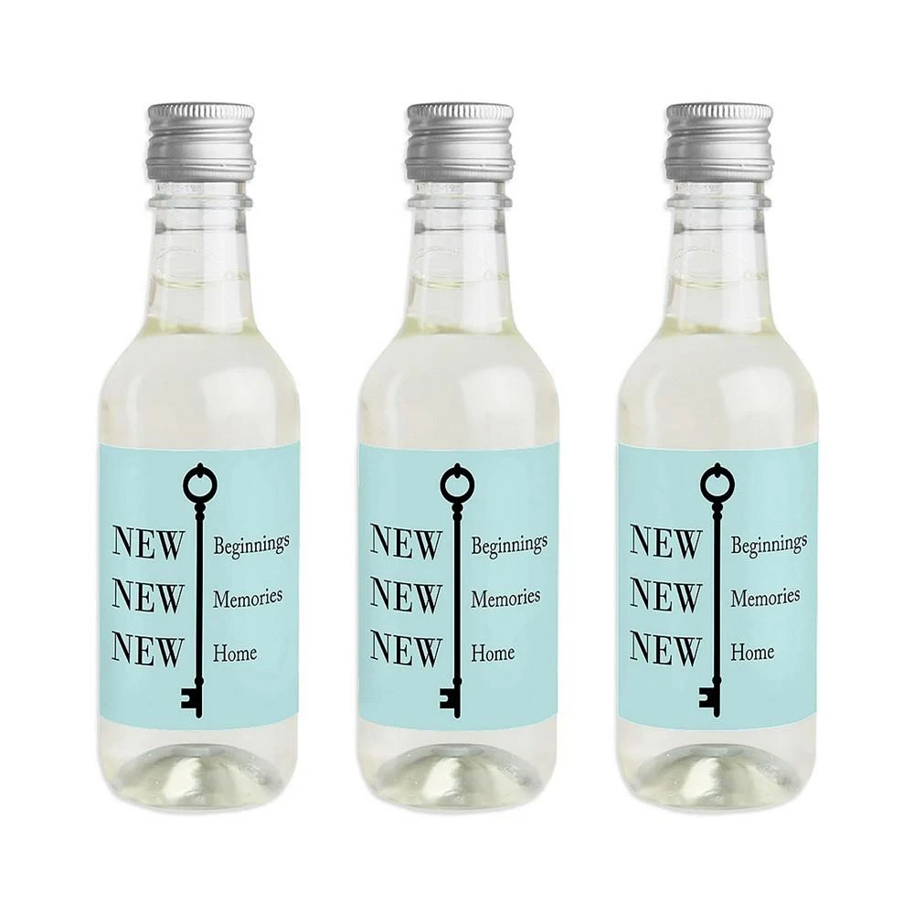商品Big Dot of Happiness|Home Sweet Home - Mini Wine Bottle Label Stickers Housewarming Favor Gift 16 Ct,价格¥105,第1张图片
