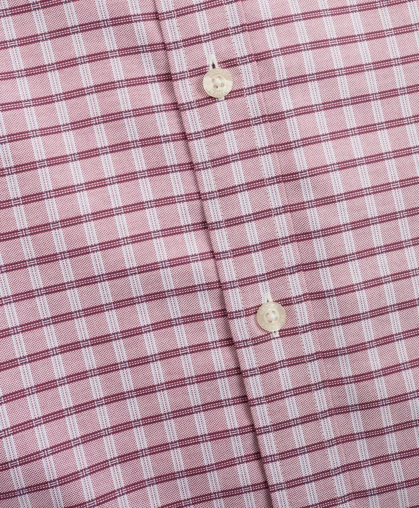 商品Brooks Brothers|Stretch Regent Regular-Fit  Sport Shirt, Non-Iron Check,价格¥245,第3张图片详细描述