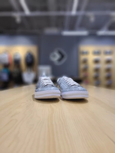 【韩国直邮|包邮包税】匡威[converse] ONE STAR 韩星银色 Slate 帆布鞋 169803C 商品