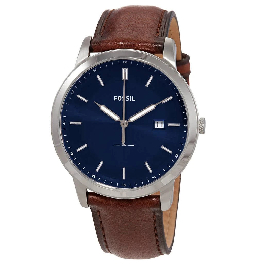 商品Fossil|Fossil The Minimalist Solar-powered Blue Dial Men's Watch FS5839,价格¥589,第1张图片