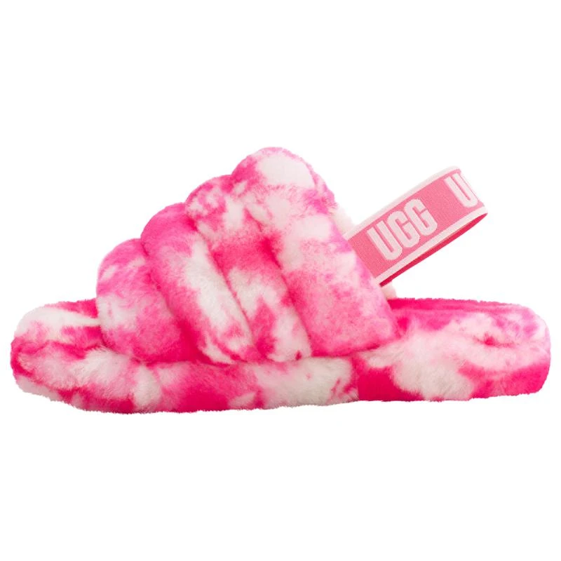 商品UGG|UGG Fluff Yeah Marble - Girls' Grade School,价格¥373,第2张图片详细描述