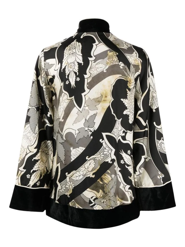 商品F.R.S For Restless Sleepers|F.R.S For Restless Sleepers Graphic Print Highneck Jacket,价格¥4710,第2张图片详细描述