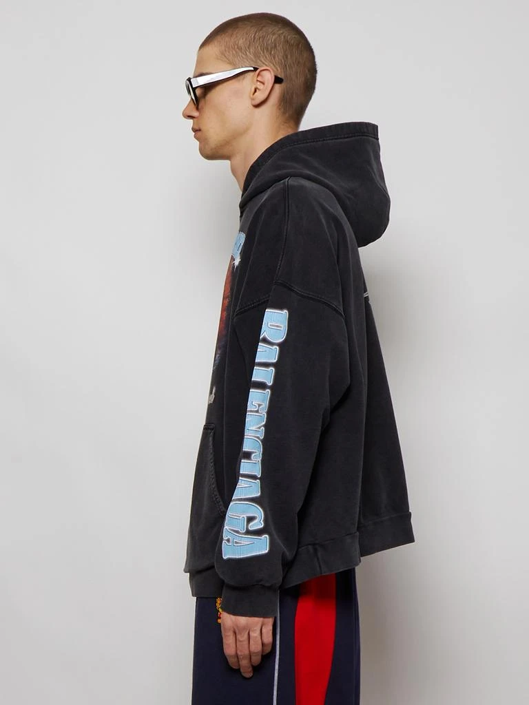 商品Balenciaga|X Apple Music 6: Aya Nakamura Wide Fit Hoodie,价格¥8038,第4张图片详细描述