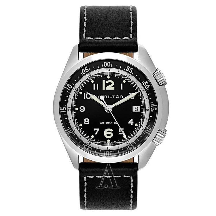 商品Hamilton|Khaki Aviation Pilot Pioneer Auto 男士手表,价格¥4588,第1张图片