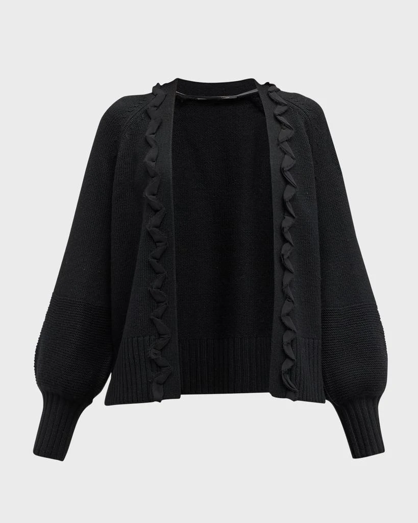 商品Kobi Halperin|Paige Ruffle-Trim Blouson-Sleeve Sweater,价格¥969,第2张图片详细描述