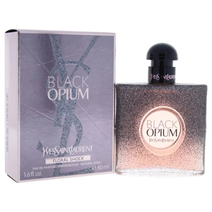 商品Yves Saint Laurent|Black Opium Floral Shock / Ysl EDP Spray 1.7 oz (50 ml) (w),价格¥522,第1张图片