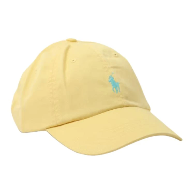 商品[国内直发] Ralph Lauren|[预售3天]图案遮阳装饰 棉 鸭舌帽 男款 黄色,价格¥466,第5张图片详细描述