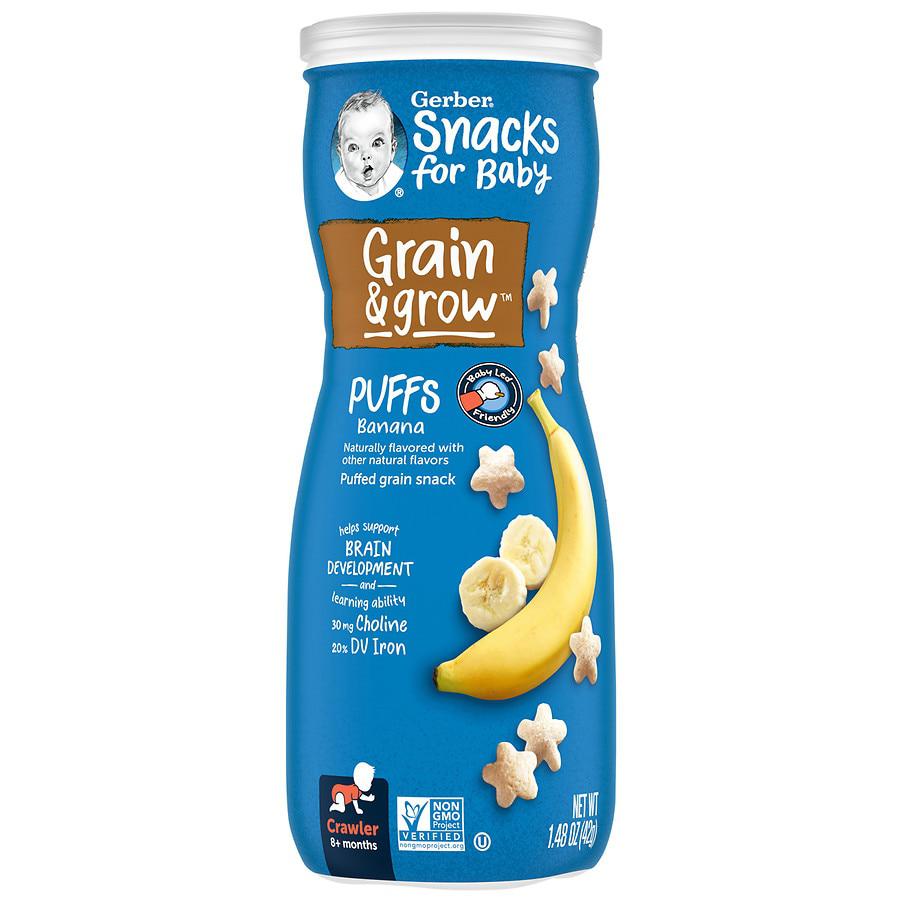婴儿3段辅食香蕉味星星泡芙 42g商品第1张图片规格展示