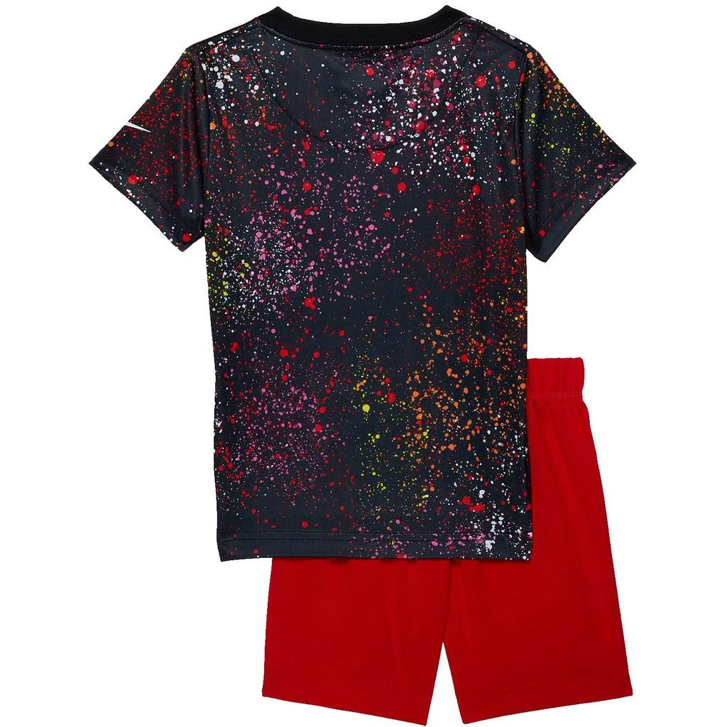 商品Nike 3BRAND Kids|All Over Print Tee Short Set (Toddler),价格¥194,第2张图片详细描述