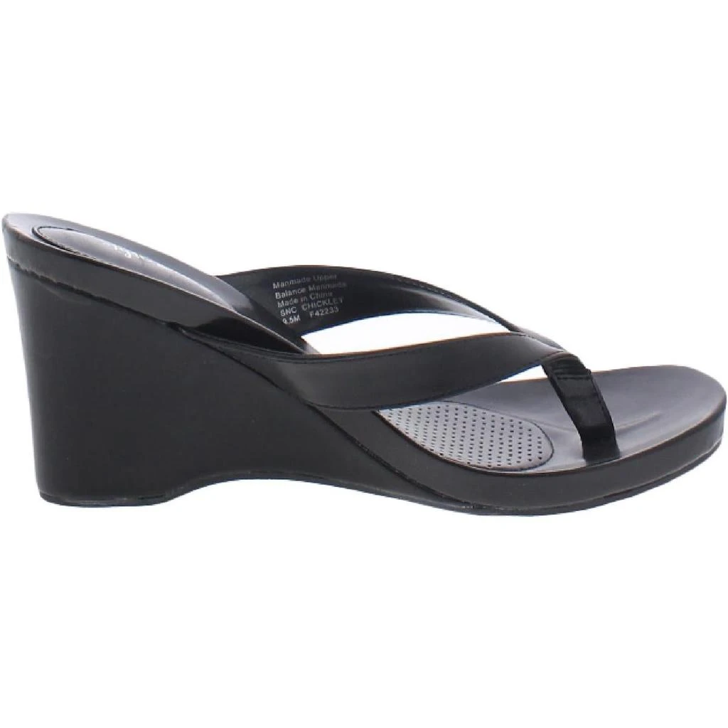 Style & Co. Womens Chicklet Thong Wedge Sandals 商品