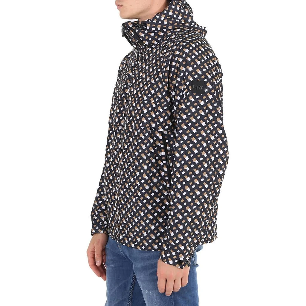 商品Hugo Boss|Chump Medium Beige Ottoman Technical Fabric Jacket,价格¥1337,第3张图片详细描述
