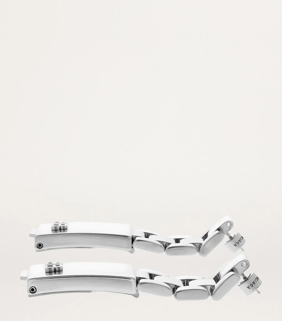 商品Balenciaga|Watch Band Drop Earrings,价格¥8329,第2张图片详细描述