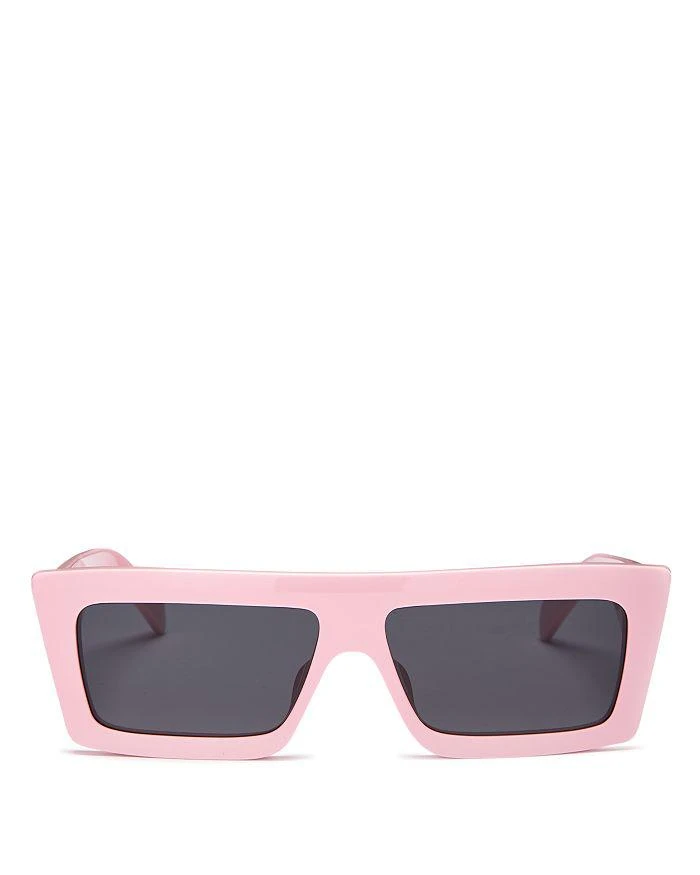 商品Celine|Monochroms Rectangular Sunglasses, 57mm,价格¥1881,第4张图片详细描述