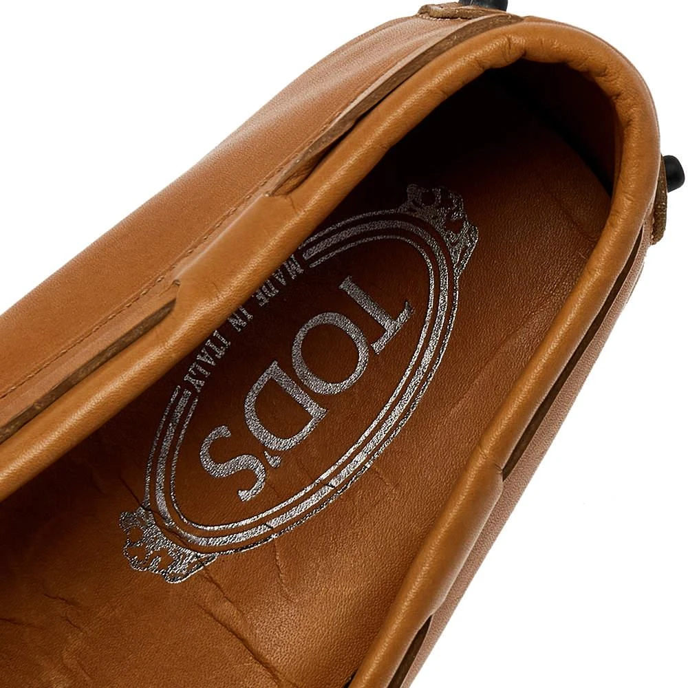Tod's Brown Leather Slip on Loafers Size 37 商品
