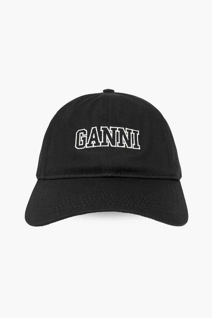 商品Ganni|Ganni Logo Embroidered Baseball Cap,价格¥497,第1张图片