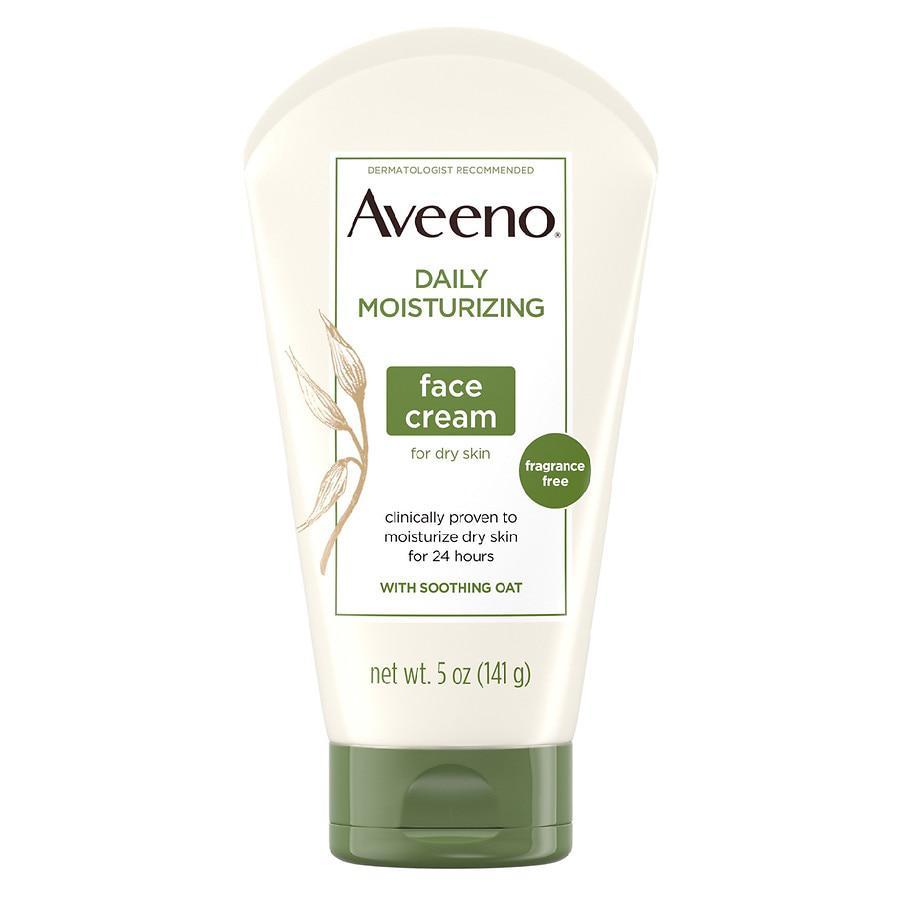 商品Aveeno|Daily Moisturizing Face Cream For Dry Skin, Non-Gmo Oat,价格¥100,第1张图片