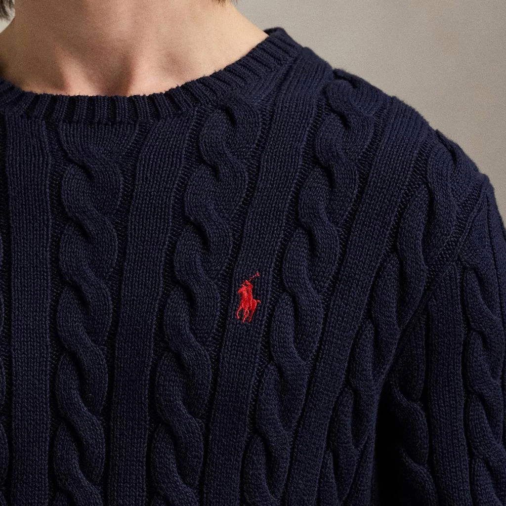 商品Ralph Lauren|Polo Ralph Lauren Roving Cotton Cable-Knit Jumper,价格¥1204,第3张图片详细描述