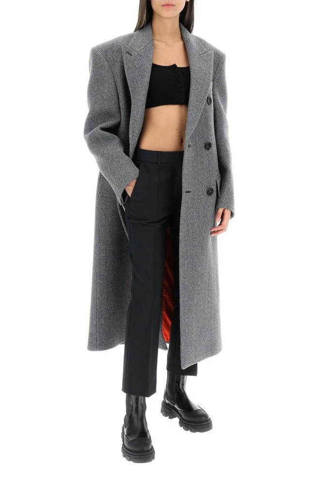 商品Max Mara|CHEVRON WOOL COAT,价格¥6576,第2张图片详细描述