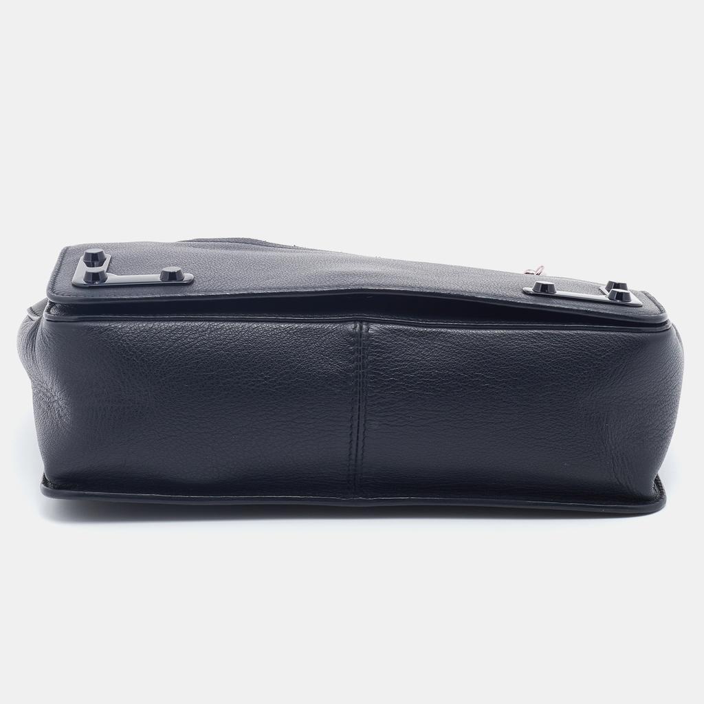 Furla Black Leather Diana Shoulder Bag商品第7张图片规格展示