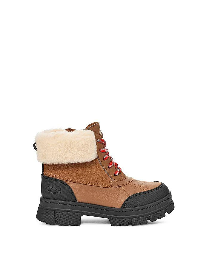 商品UGG|UGG Girls' Ashton Addie Lace Up Boots - Little Kid,价格¥622,第2张图片详细描述