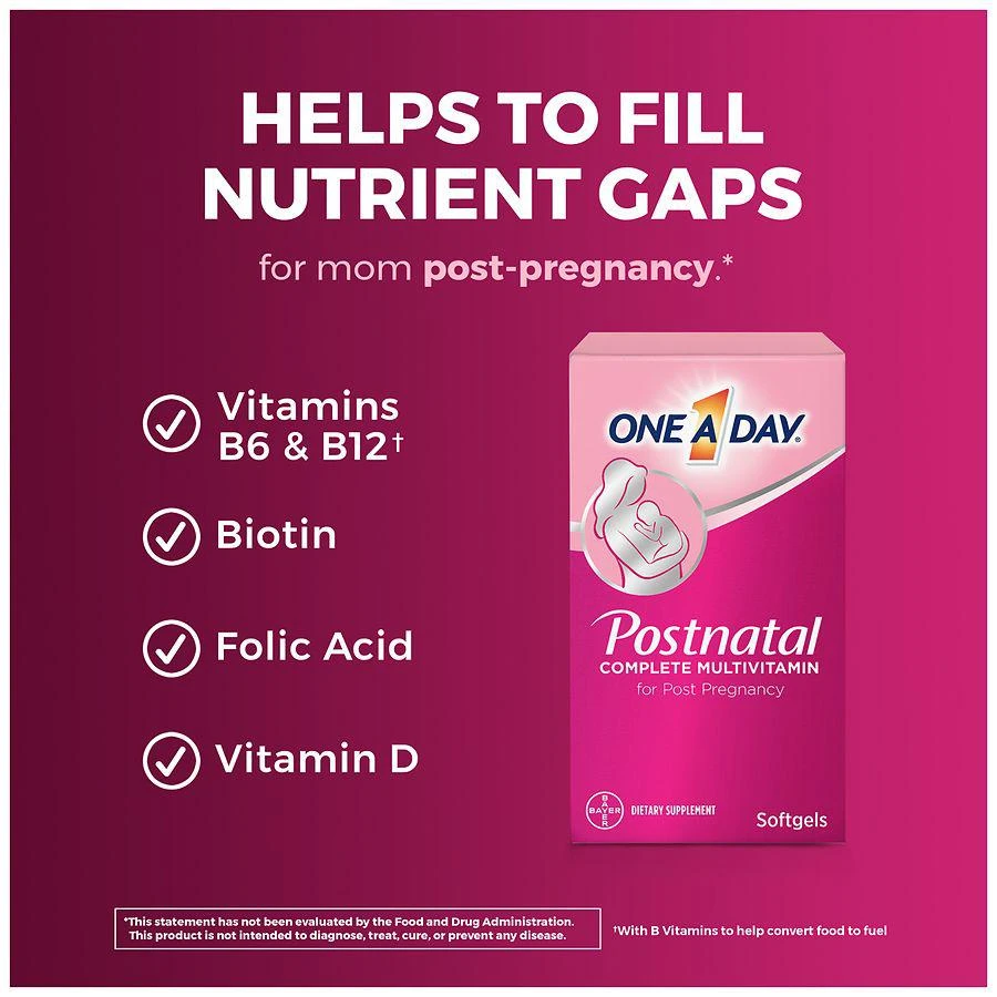 商品One A Day|Postnatal Complete Multivitamin,价格¥316,第5张图片详细描述