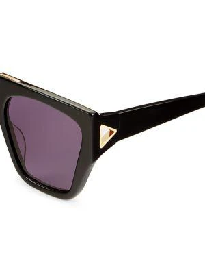 商品KAREN WALKER|57MM Geometric Sunglasses,价格¥958,第3张图片详细描述