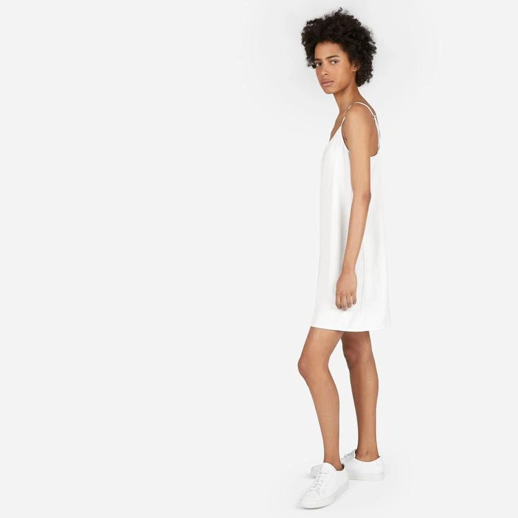 商品Everlane|醋酸绸侧开叉吊带短裙,价格¥310,第4张图片详细描述