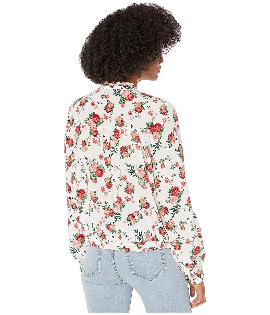 商品Juicy Couture|Faded Floral Silk Top,价格¥202,第3张图片详细描述