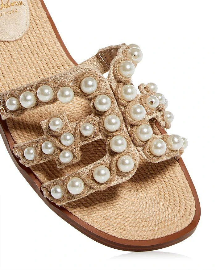 Women's Bay Pearl Embellished Slide Sandals 商品