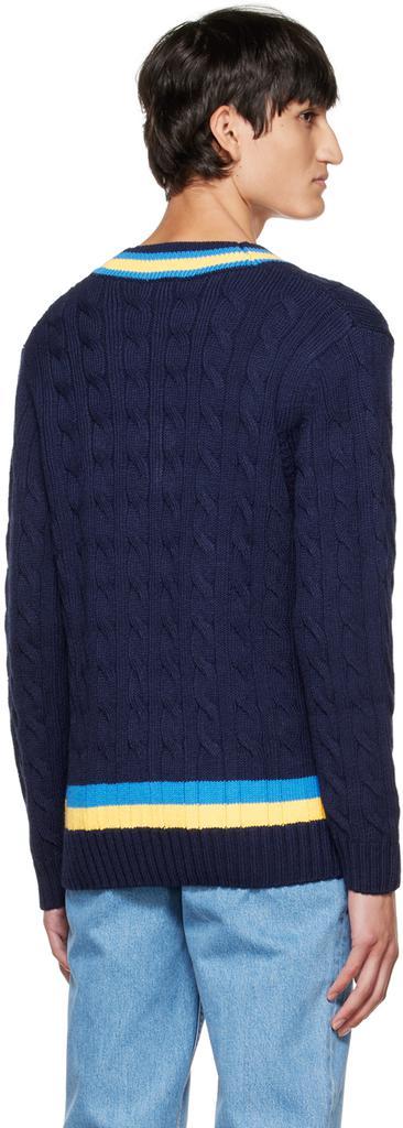 商品Lacoste|Navy Classic Sweater,价格¥725,第5张图片详细描述